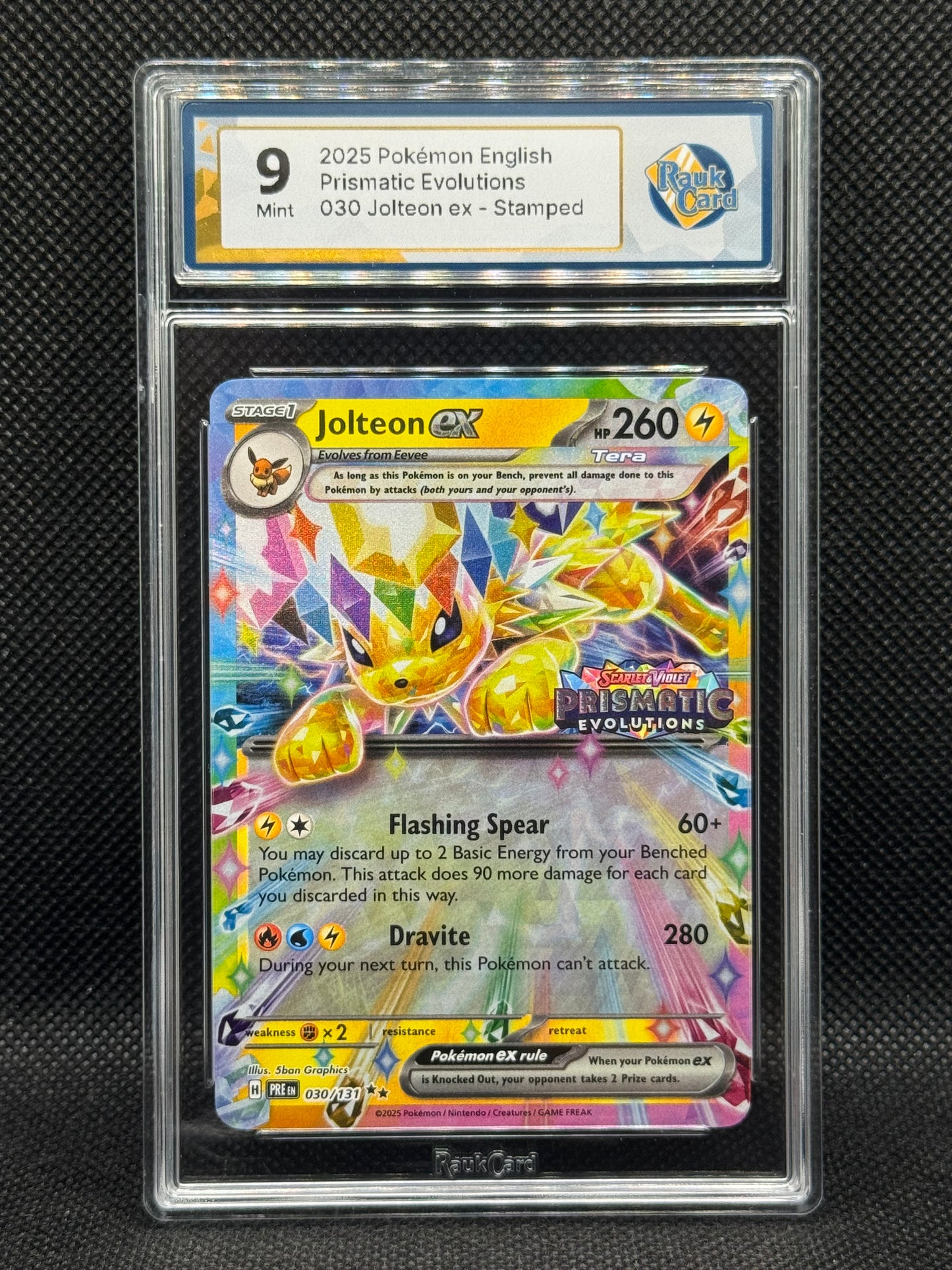 RC 9 - Jolteon 030/131 - Prismatic Evolutions - Stamped Promo