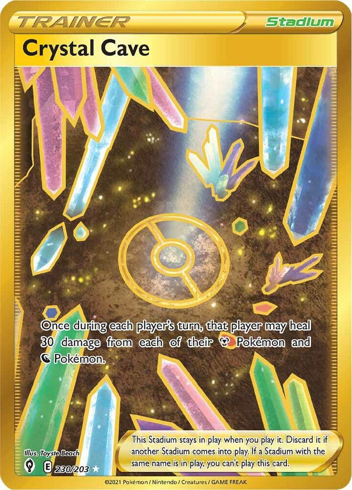 Crystal Cave (Secret) 230/203 SWSH07: Evolving Skies