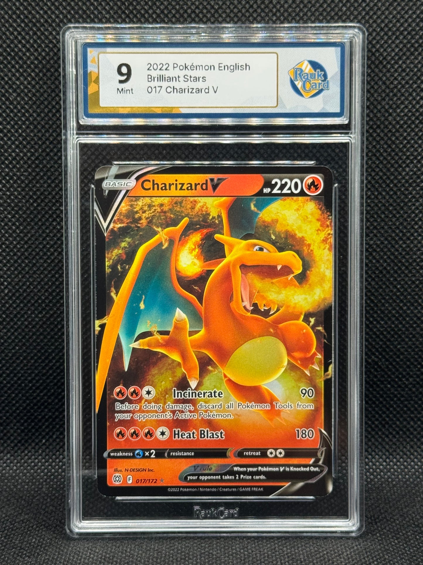 RC 9 - Charizard V 017/172 - Brilliant Stars
