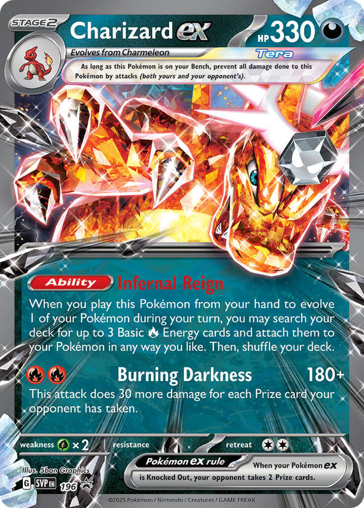 Charizard ex 196 SV: Scarlet & Violet Promo Cards