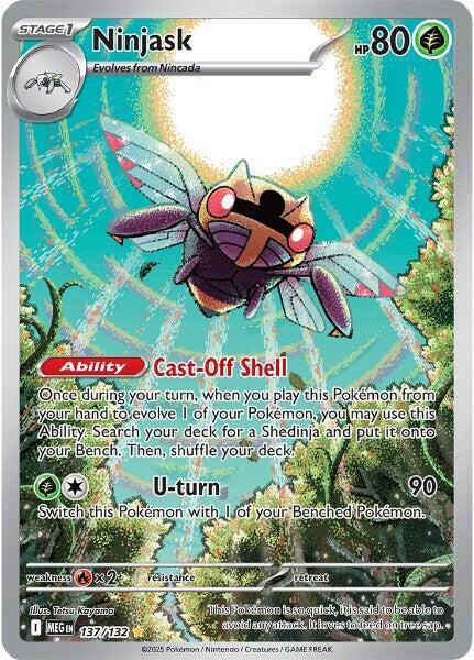 Ninjask 137/132 ME01: Mega Evolution