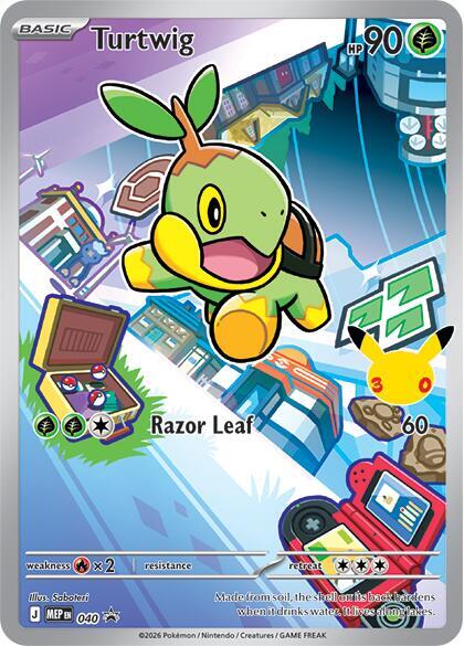 Turtwig 040 ME: Mega Evolution Promo