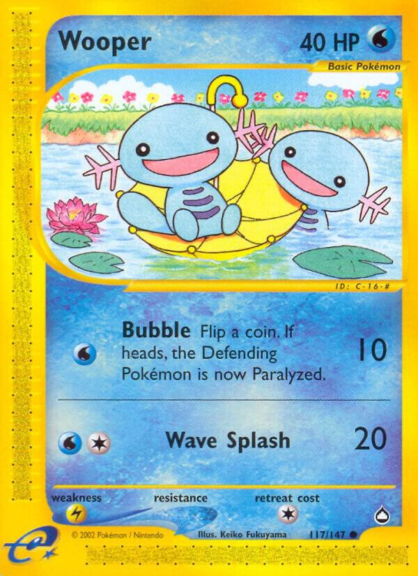 Wooper (117) 117/147 Aquapolis