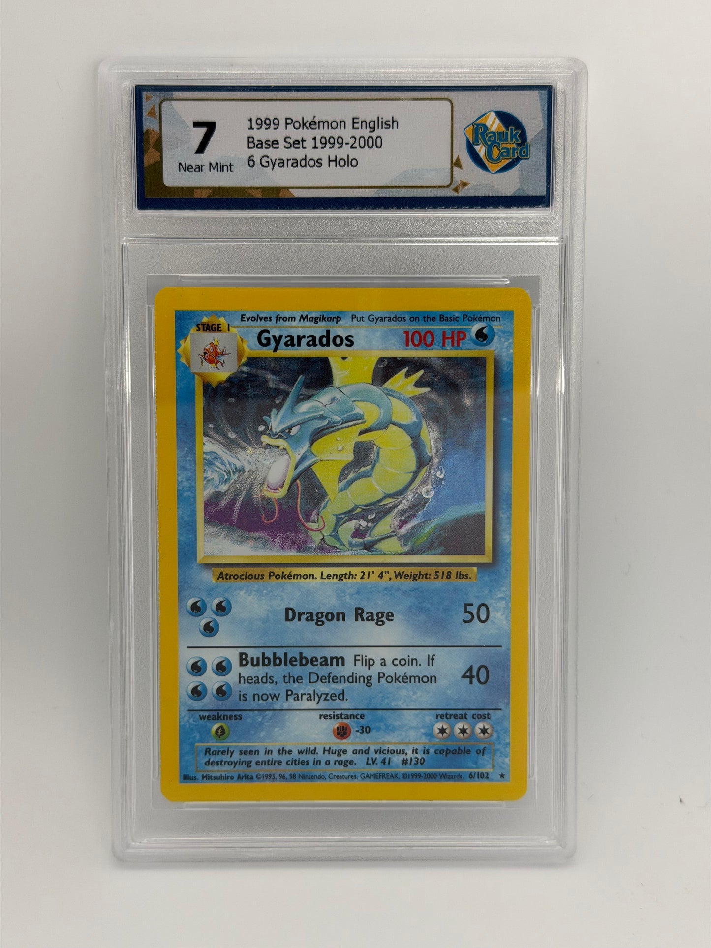 RC 7 - Gyarados 6/102 - Base Set
