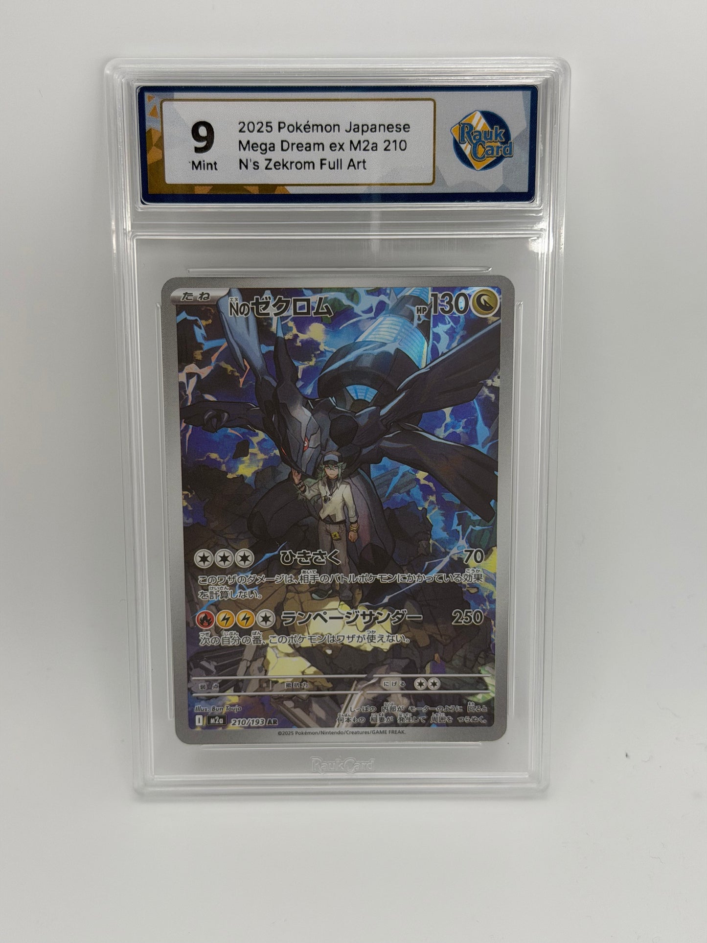 RC 9 - N's Zekrom 210/193 - Mega Dream Ex / M2a