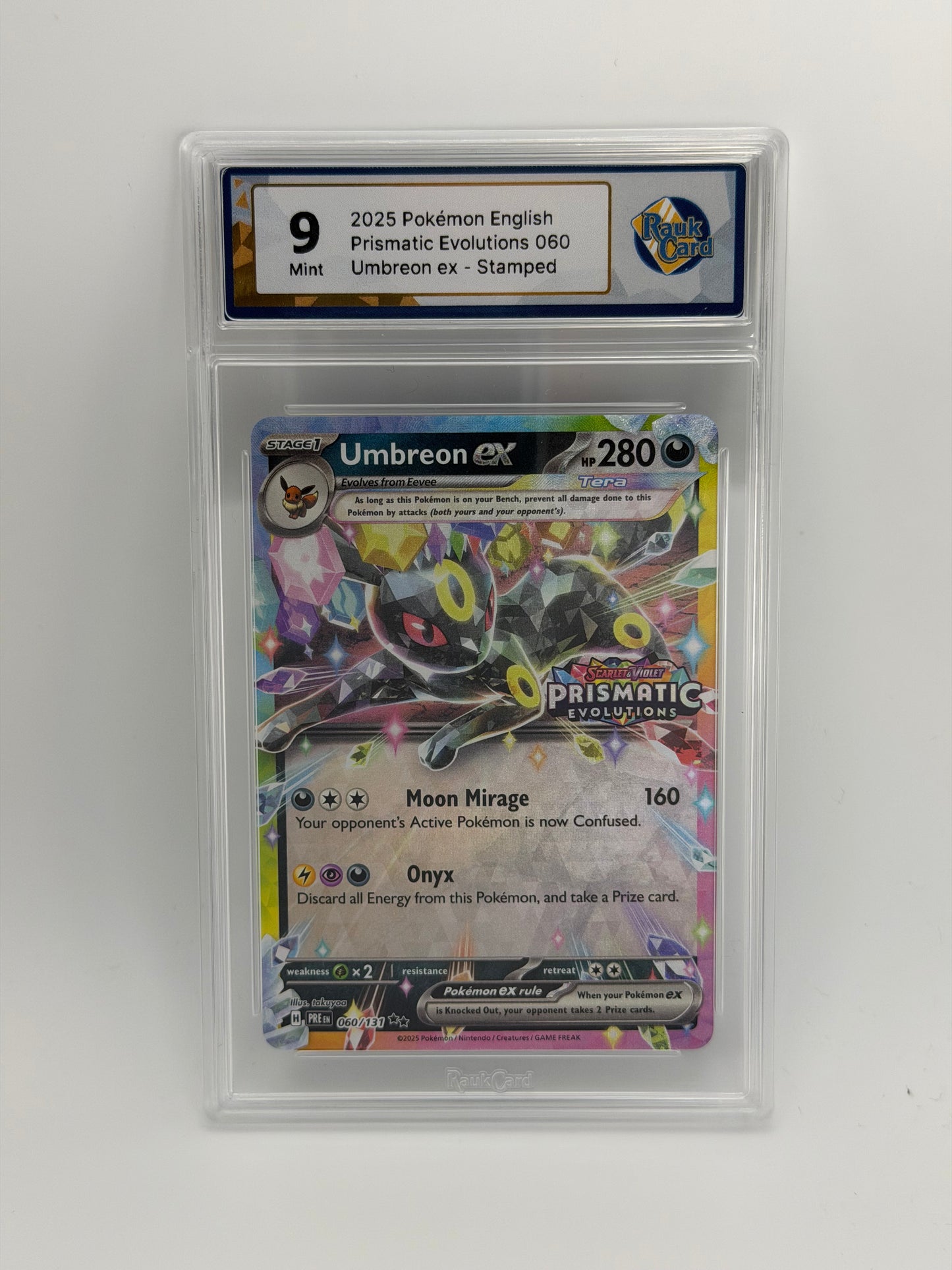 RC 9 - Umbreon Ex 060/131 Stamped - Prismatic Evolutions