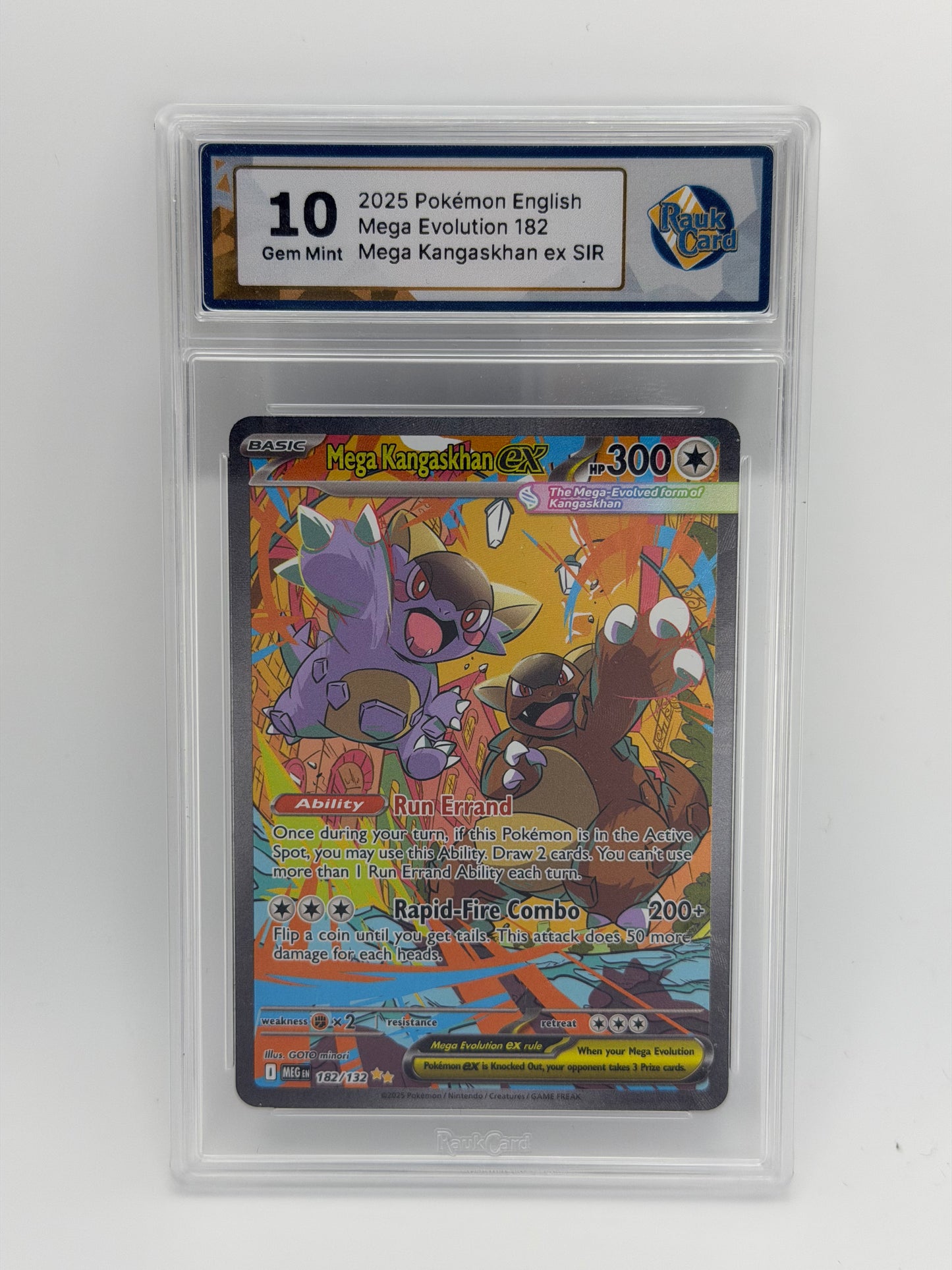 RC 10 - Mega Kangaskhan Ex 182/132 - Mega Evolution