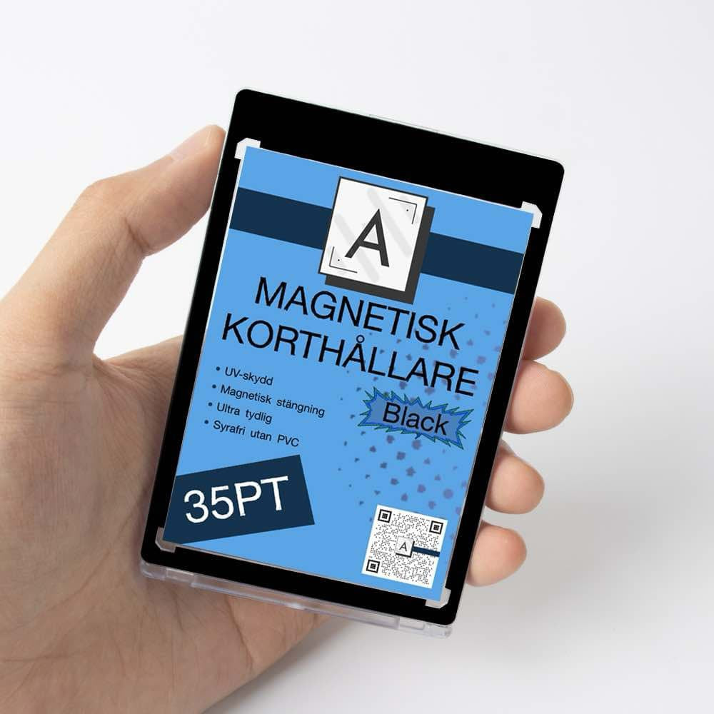 One-Touch 35pt Magnetisk Korthållare Svart
