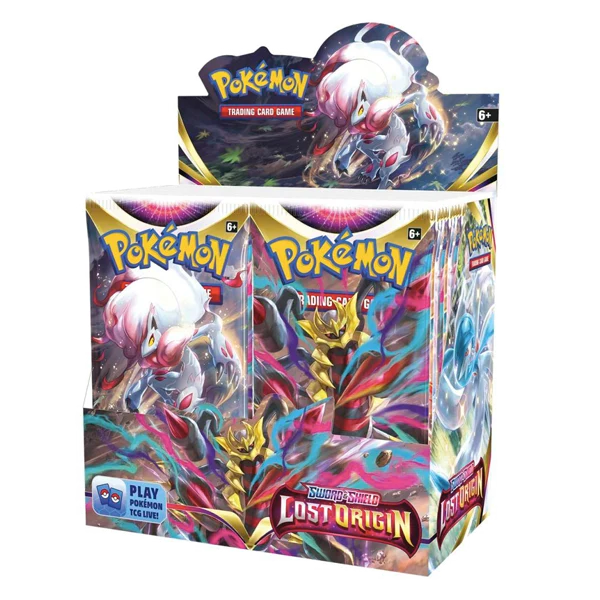 Pokémon Sword & Shield: Lost Origin Booster Box - Inklusive Akrylskydd