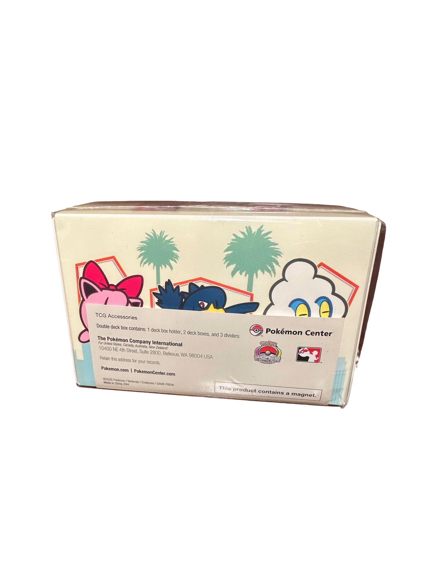 Pokémon World Championship 2025 Anaheim - Car Scene Double Deckbox