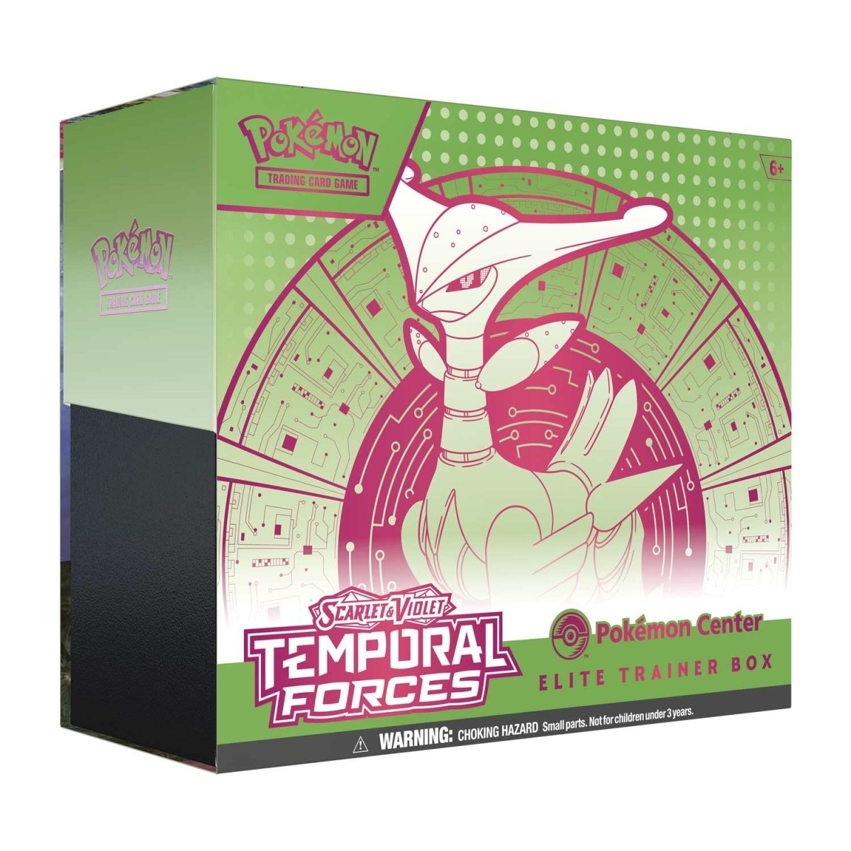 Pokémon TCG: Sword & Shield - Temporal Forces Pokémon Center Elite Trainer Box - Iron Leaves