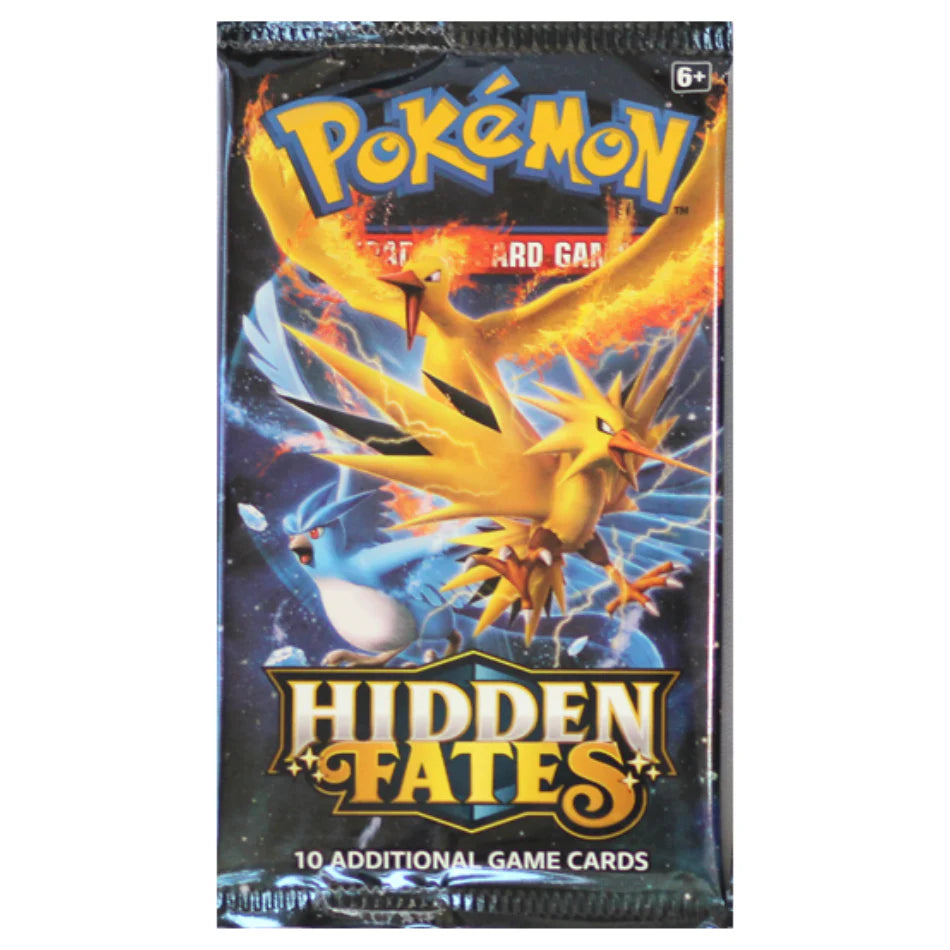 Pokémon TCG Sun & Moon - Hidden Fates Booster Pack - Legendary Birds Artwork