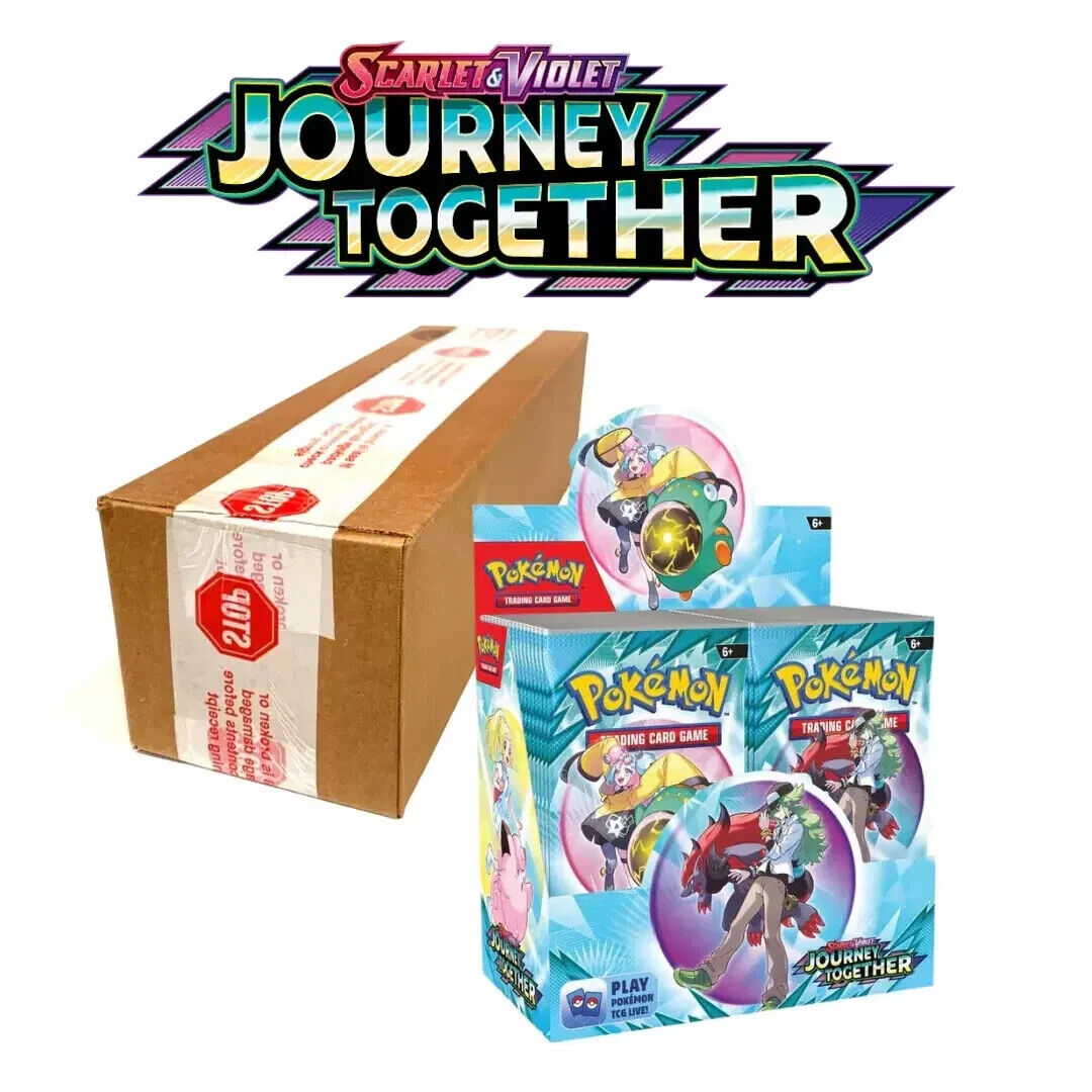 Pokmon Scarlet & Violet: Journey Together Booster Box Case Cardlevels Pokmon Scarlet & Violet: Journey Together Booster Box Case Cardlevels
