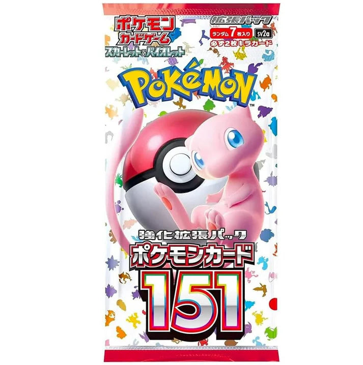 Pokémon Scarlet & Violet: Pokémon 151 Booster Pack - Japanskt