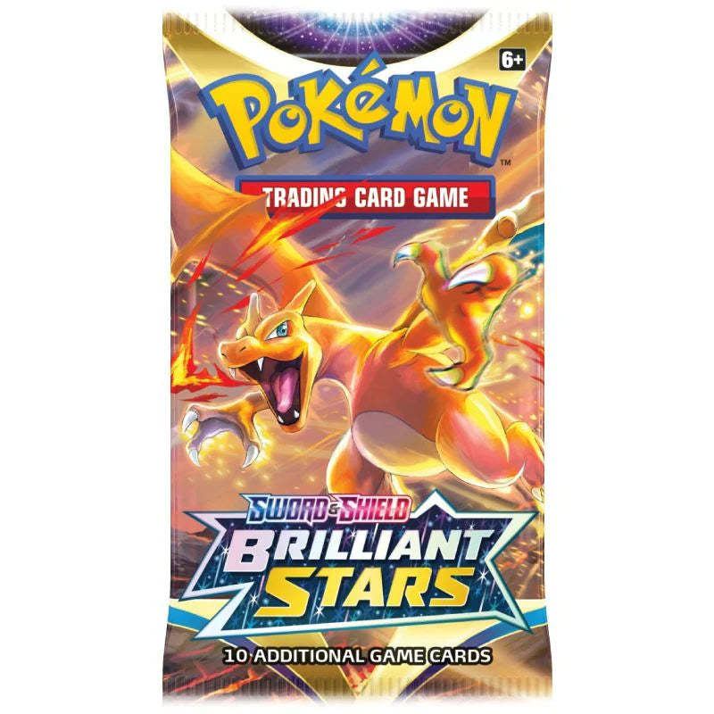 Pokémon TCG Sword & Shield: Brilliant Stars Booster Pack - Random Artwork