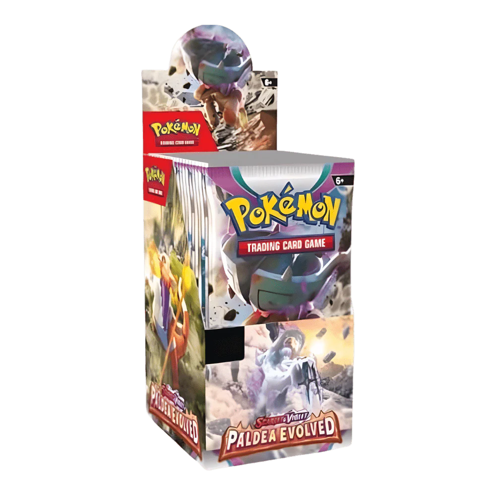 Pokémon Scarlet & Violet: Paldea Evolved - HALF BOOSTER BOX 18 PACKS