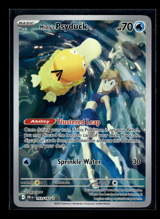 Misty's Psyduck 193/182 SV10: Destined Rivals