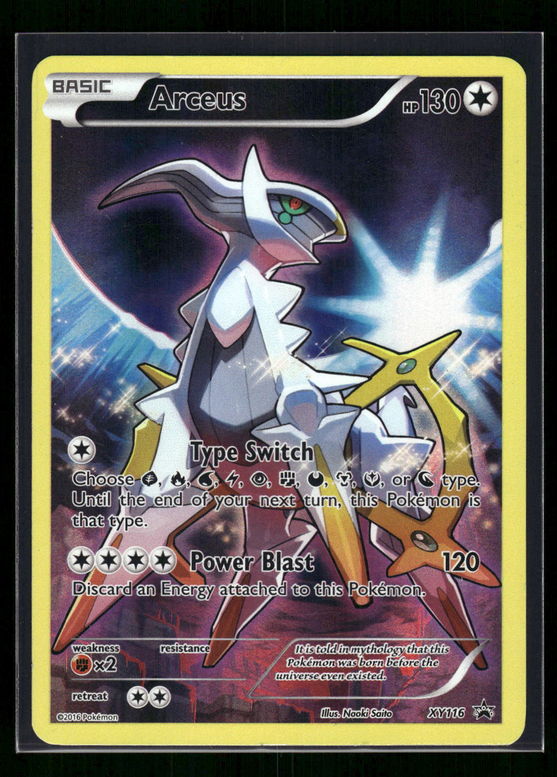 Arceus XY116 XY Promos
