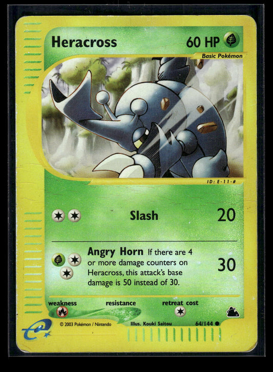 Reverse Foil - Heracross 064/144 Skyridge