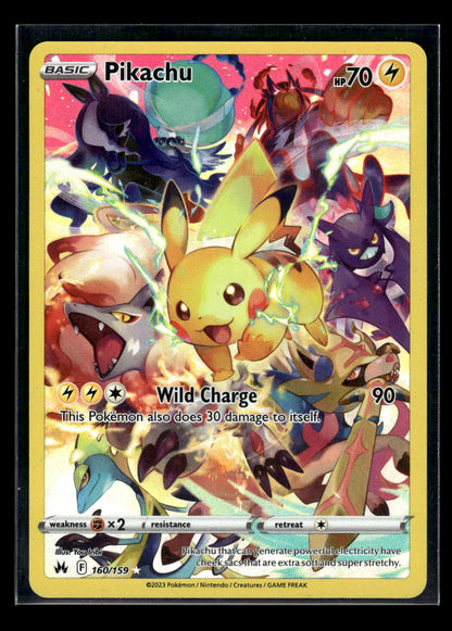 Pikachu (Secret) 160/159 SWSH: Crown Zenith
