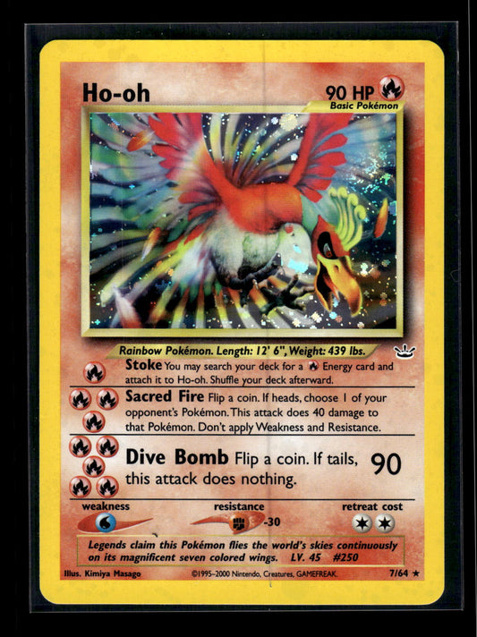 Ho-oh (7) 07/64 Neo Revelation