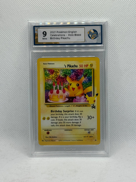 RC 9 - Birthday Pikachu WP24 - Celebrations