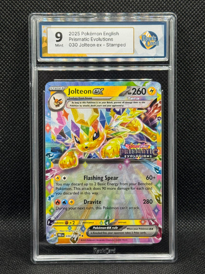 RC 9 - Jolteon 030/131 - Prismatic Evolutions - Stamped Promo