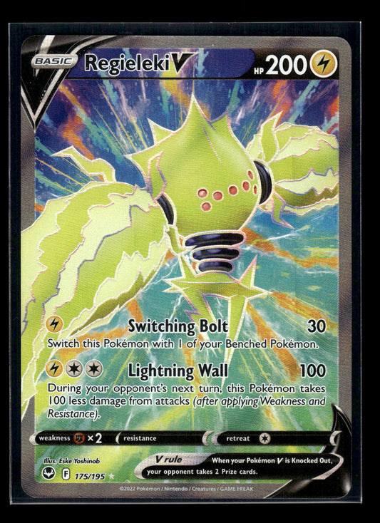 Regieleki V (Full Art) 175/195 SWSH12: Silver Tempest