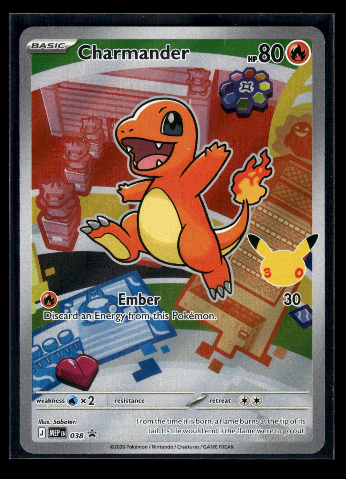 Charmander 038 ME: Mega Evolution Promo