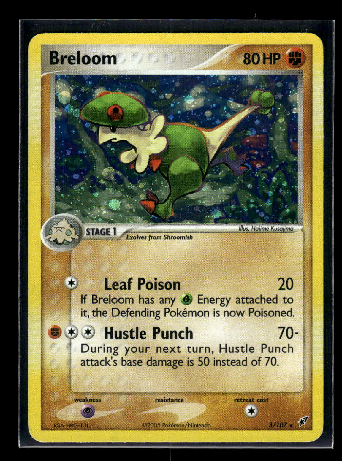 Breloom 3/107 EX Deoxys
