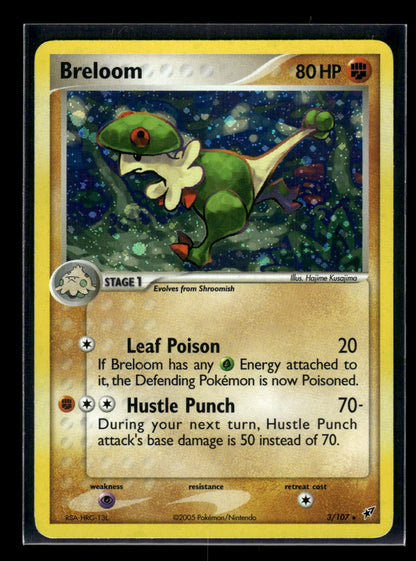 Breloom 3/107 EX Deoxys