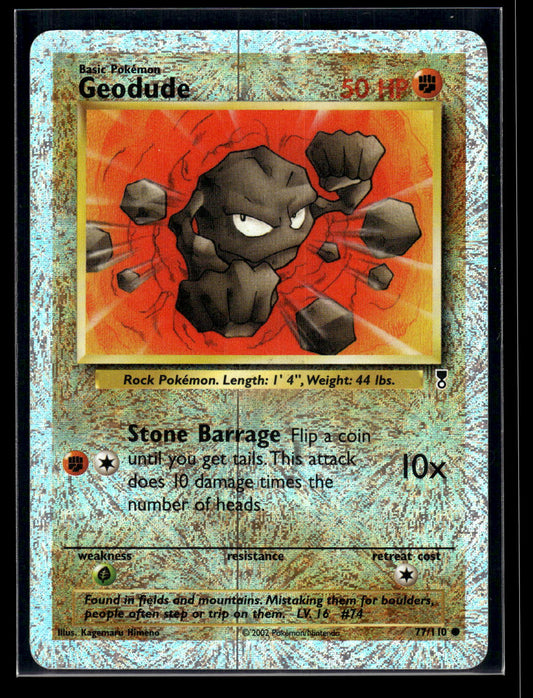 Reverse Foil - Geodude 077/110 Legendary Collection
