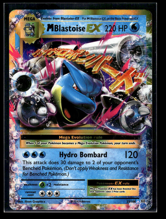M Blastoise EX 22/108 XY - Evolutions