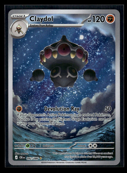 Claydol 092/086 ME04: Chaos Rising