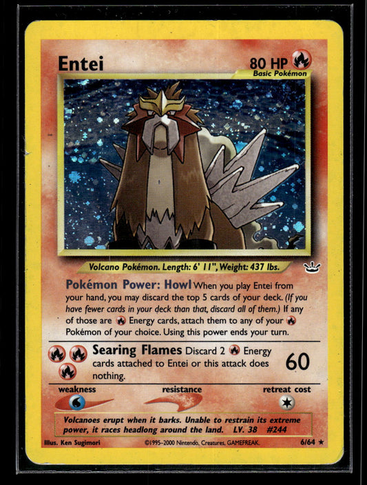Entei (6) 06/64 Neo Revelation