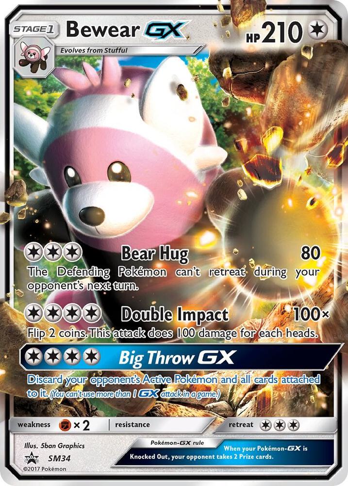 Bewear GX SM34 SM Promos