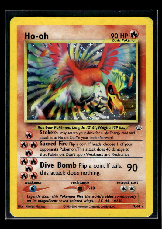 Ho-oh (7) 07/64 Neo Revelation