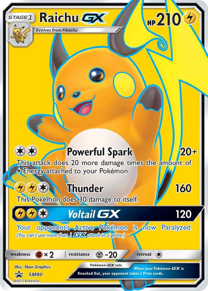 Raichu GX SM90 SM Promos