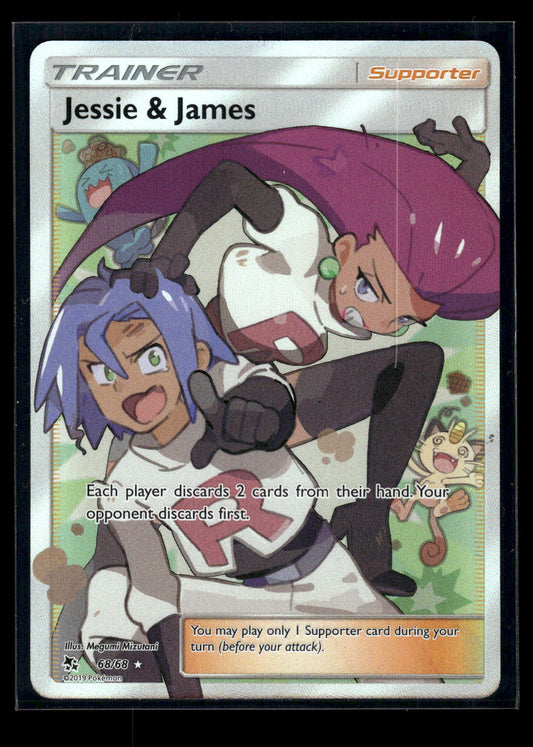 Jessie & James (Full Art) 68/68 Hidden Fates