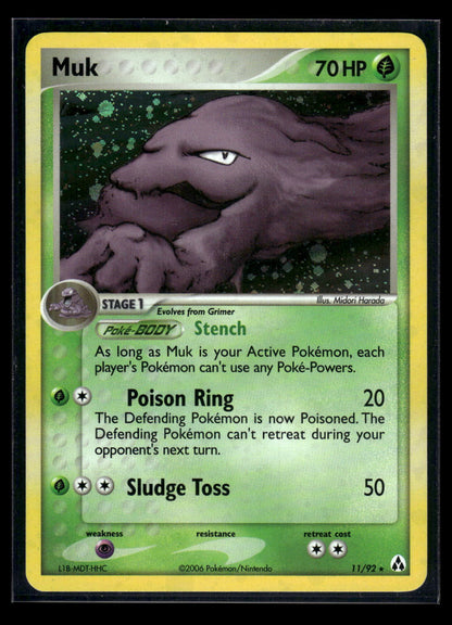 Muk 11/92 - Legend Maker  - Rare Holo