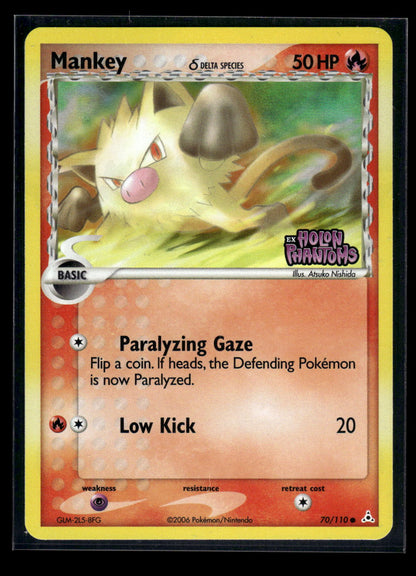 Mankey δ 70/110 - Holon Phantoms  - Common