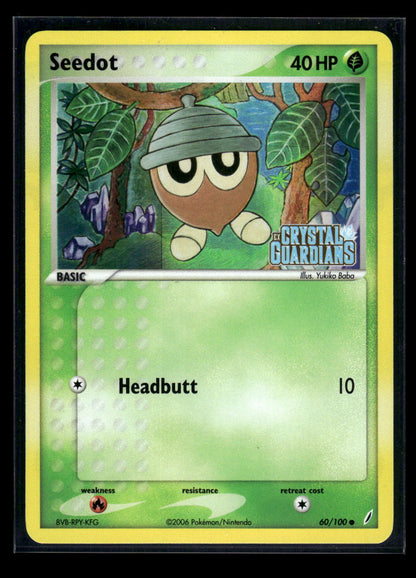 Seedot 60/100 - Crystal Guardians  - Common