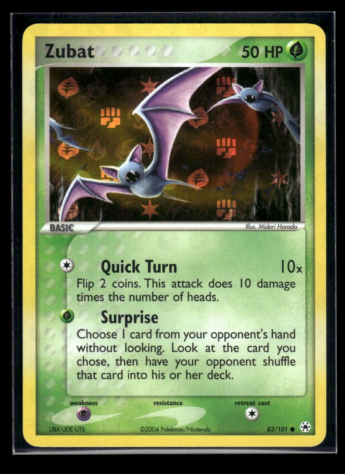 Zubat 83/101 - Hidden Legends  - Common