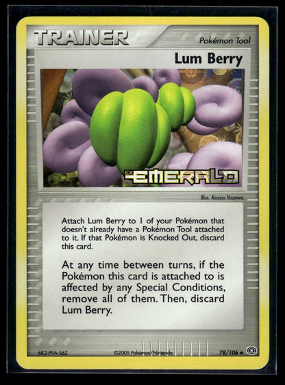 Lum Berry 84/109 - Ruby & Sapphire  - Uncommon