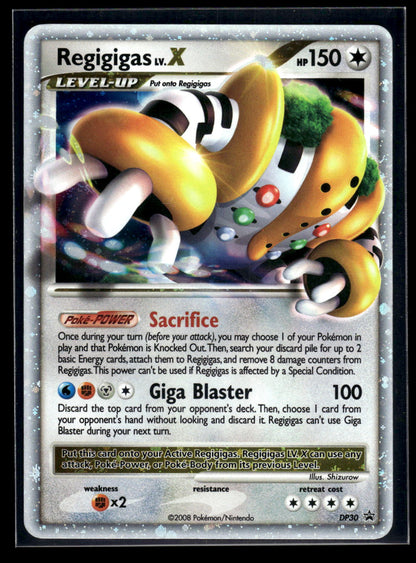 Regigigas LV.X DP30 - DP Black Star Promos  - Promo