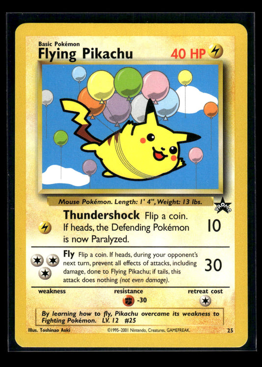 Flying Pikachu 25 - Wizards Black Star Promos  - Promo