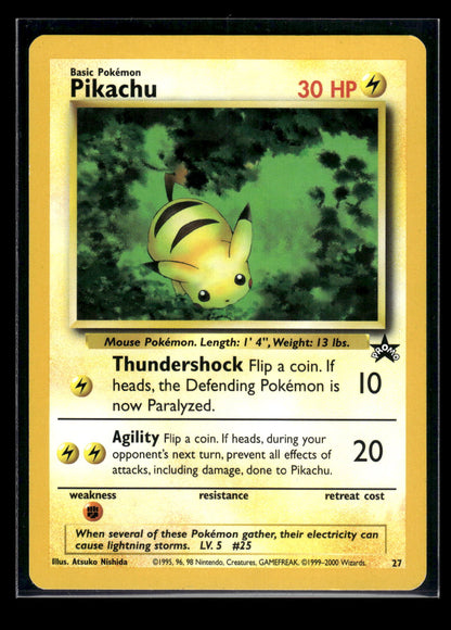 Pikachu 27 - Wizards Black Star Promos  - Promo