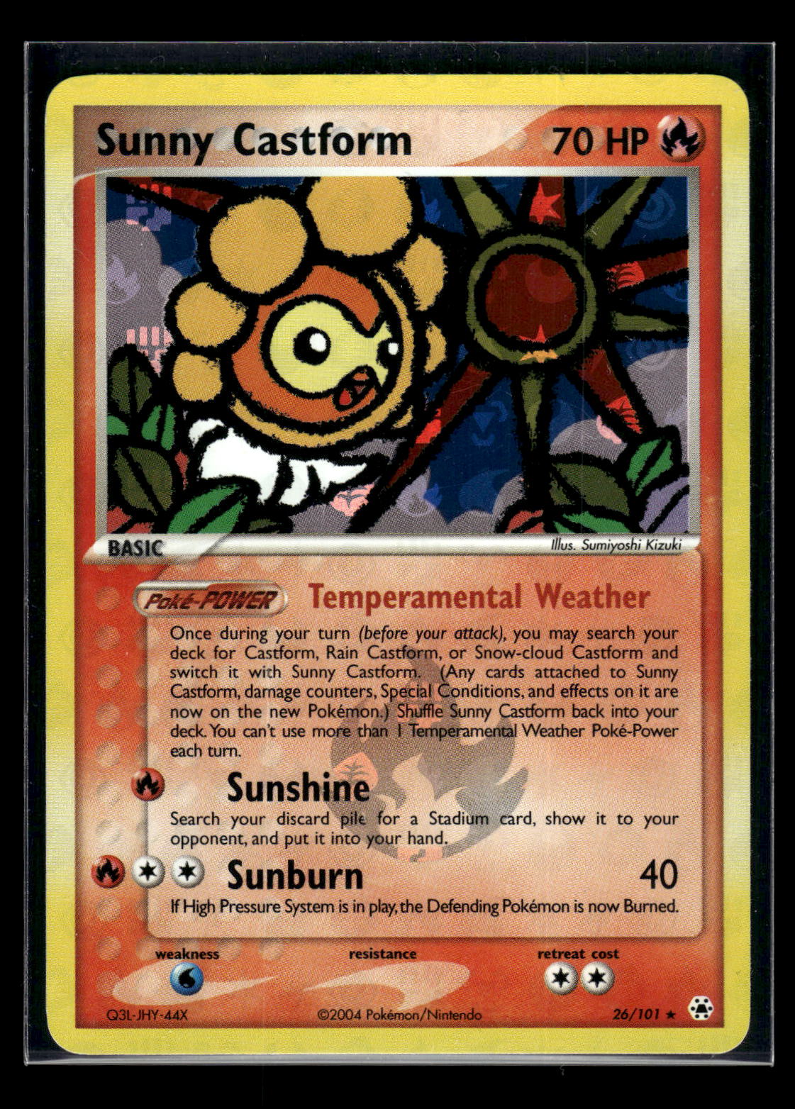 Sunny Castform 26/101 - Hidden Legends  - Rare