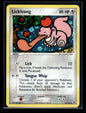 Lickitung 37/112 - FireRed & LeafGreen  - Uncommon