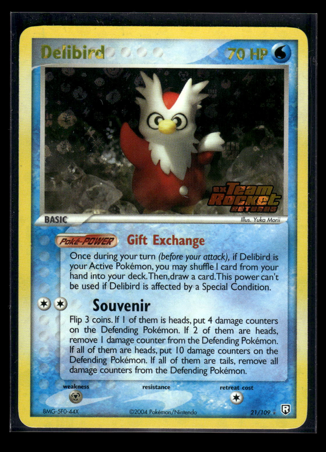 Delibird 21/109 - Team Rocket Returns  - Rare